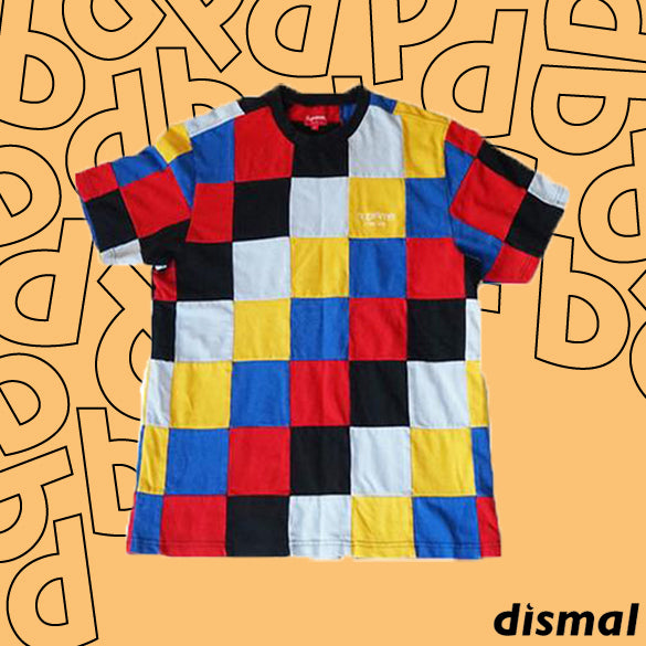 supreme patchwork pique tee – Dismal-Store